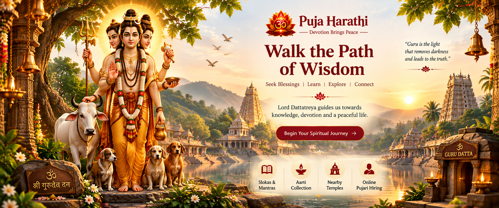 Puja Harathi - Walk the Path of Wisdom