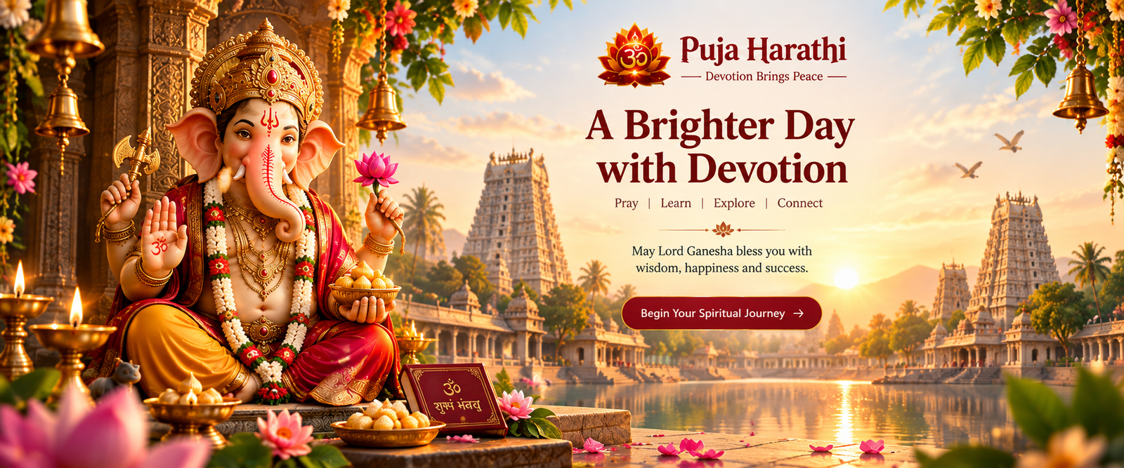 Puja Harathi - A Brighter Day with Devotion